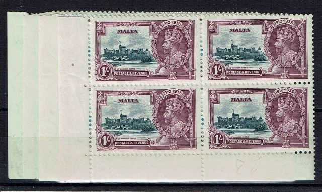 Image of Malta SG 210a/213a UMM British Commonwealth Stamp